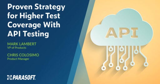 A Proven Strategy for Higher Test Coverage With API Testing with a cloud API graphic on right