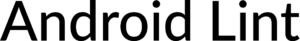 Logotipo de Android Lint
