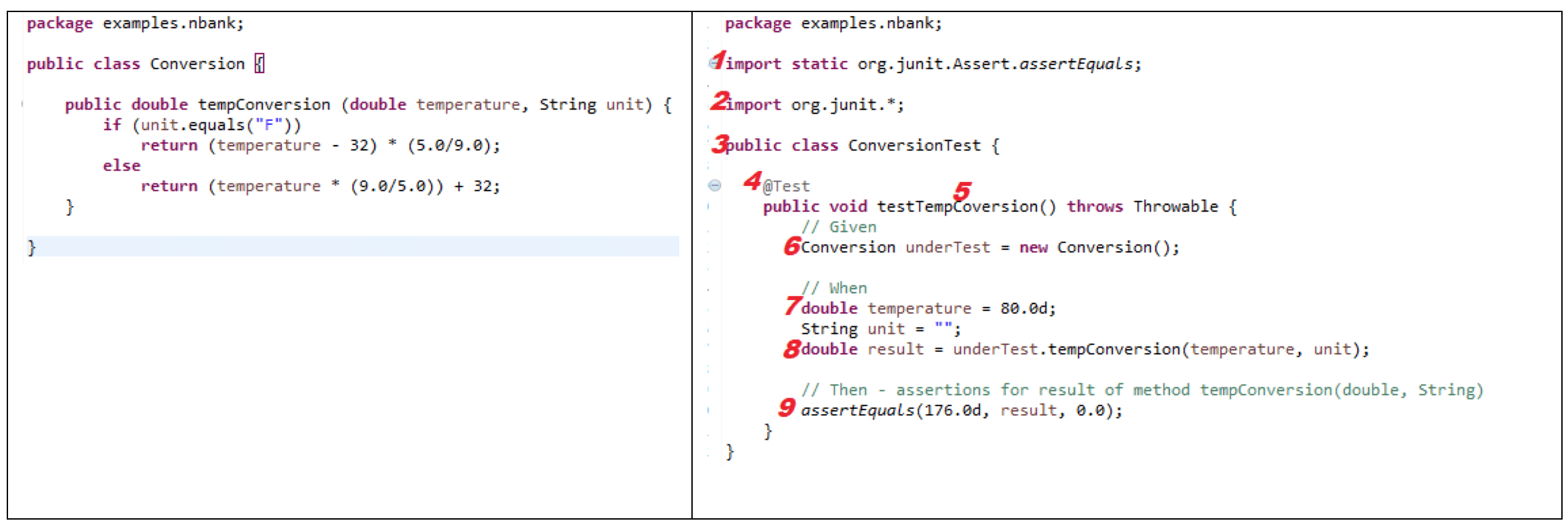 assignment 3 basic java coding and junit