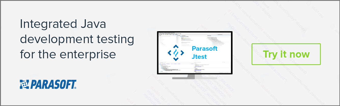 New releases of Parasoft Jtest & Parasoft dotTEST 10.4.2