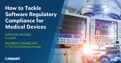 Comment aborder la conformité réglementaire des logiciels pour les dispositifs médicaux avec l'image de deux écrans de moniteur médical à droite