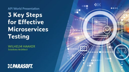 API World-Präsentation: 3 wichtige Schritte zum effektiven Testen von Microservices