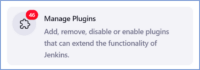 Screenshot, der „Plugins für Jenkins verwalten“ zeigt