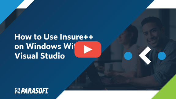 So verwenden Sie Insure++ unter Windows mit Visual Studio