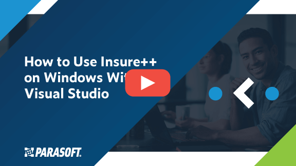 Cómo usar Insure++ en Windows con Visual Studio