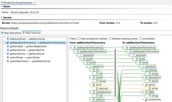 Screenshot of Parasoft SOAtest