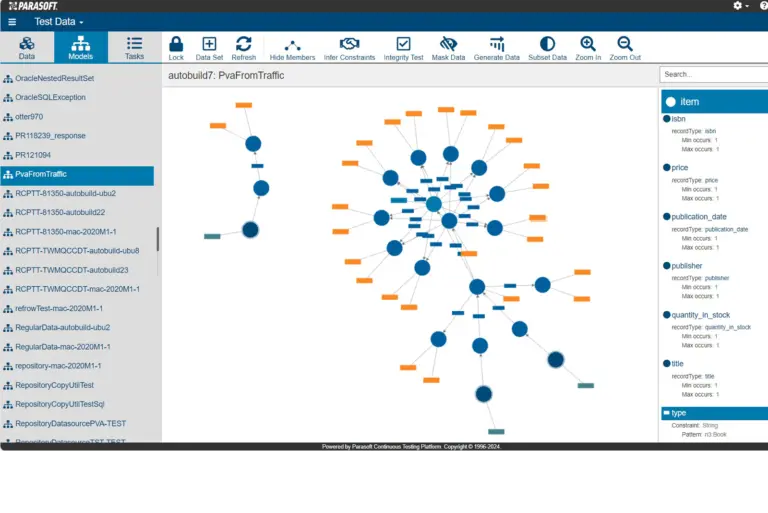 Screenshot of Parasoft CTP