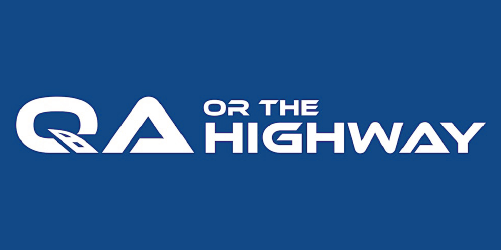 Event logo for QA or the Highway