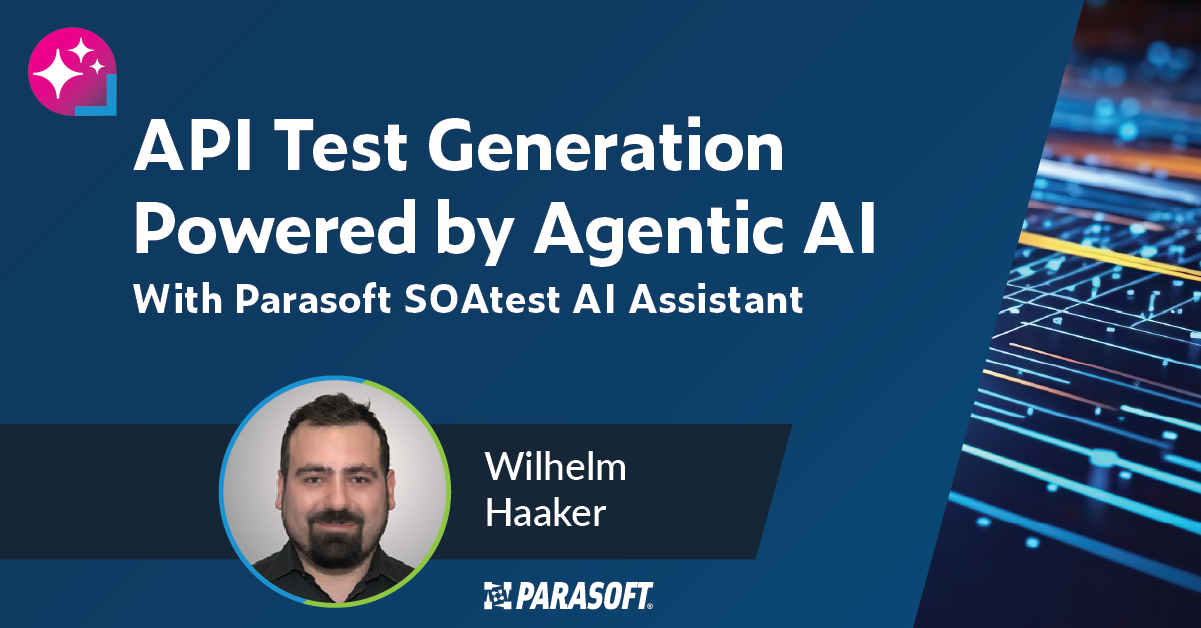 API Test Generation Powered by Agentic AI - Parasoft