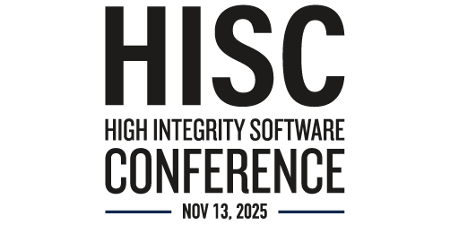 Logo for HISC - High Integrity Software Conference Nov 13, 2025