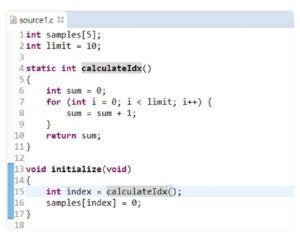 Example source code.