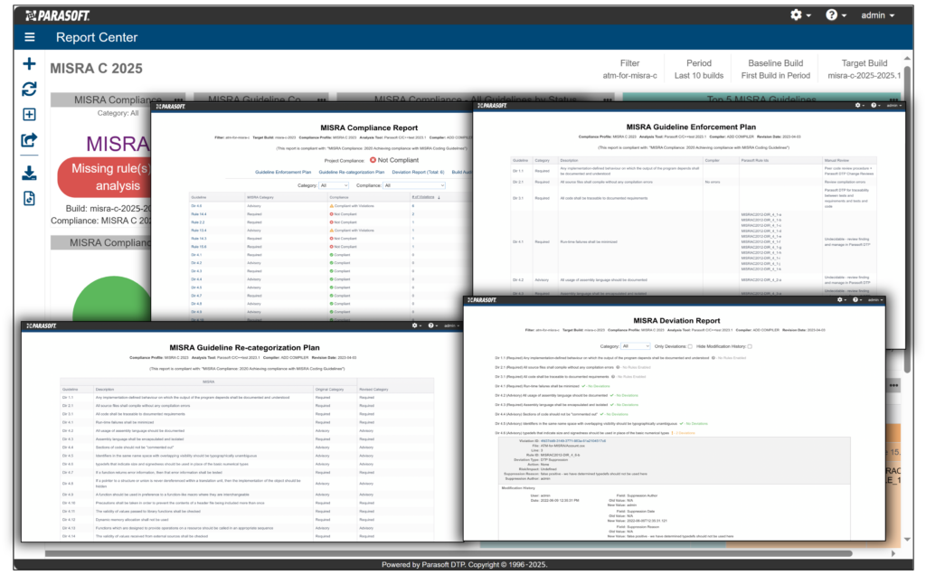 C/C++test Reporting & Analytics - Improve Testing - Parasoft